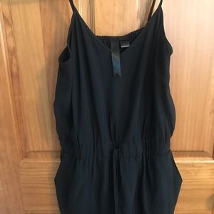 Black jumpsuit with pockets